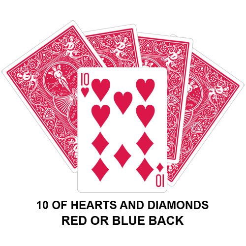 Ten Of Hearts And Diamonds