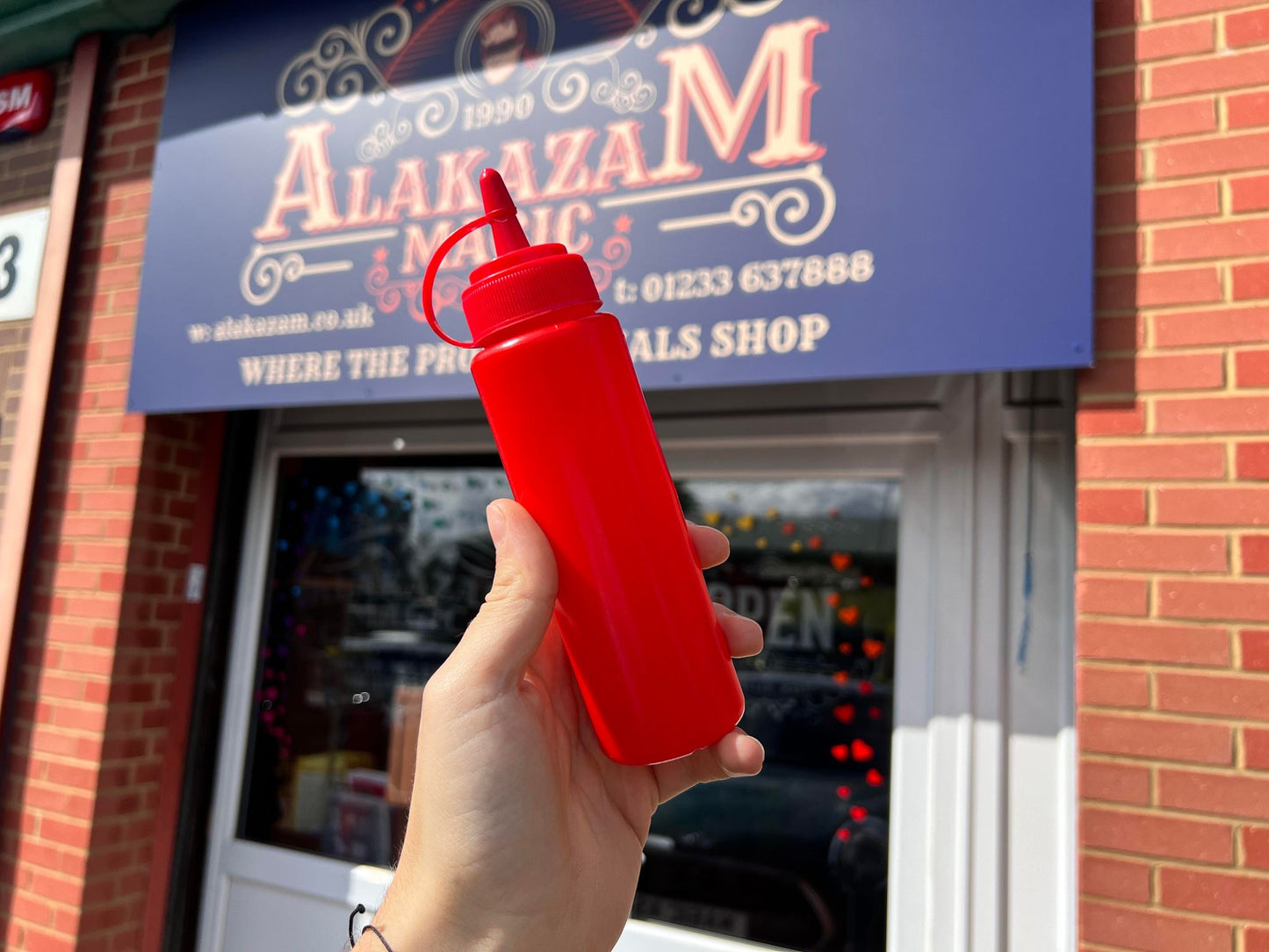 Ketchup Sauce Bottle Prank