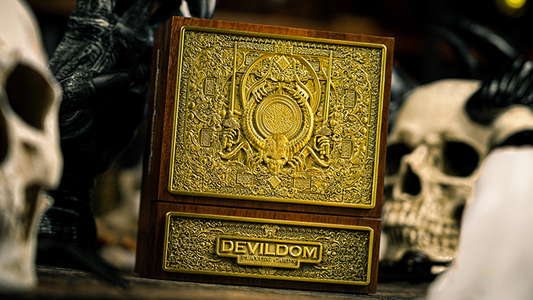 Devildom Deluxe Wooden Box Set by Ark Playing Cards