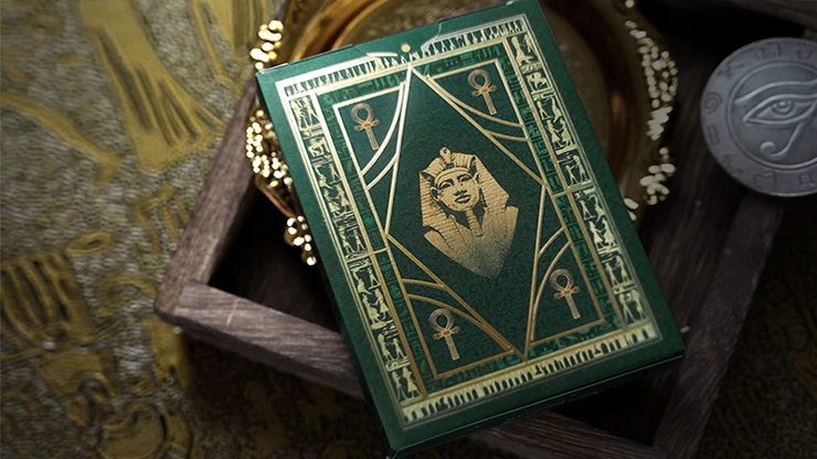 Egypt Mythology Black Edition (Green, Nile) Playing Cards