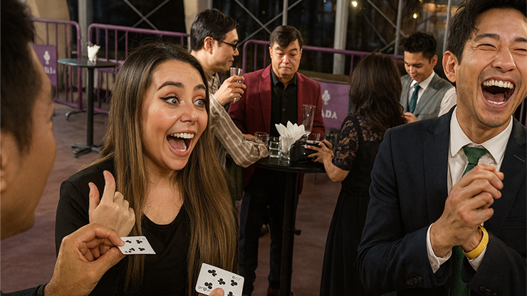 Face Off (Blue) by Ron Salamangkero