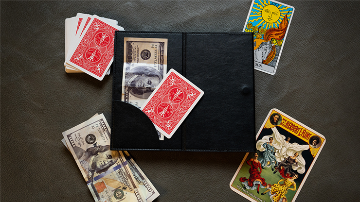 XL Z Fold Wallet (Magnetic Locking) by Murphy's Magic