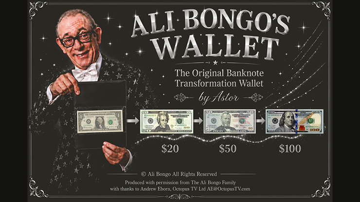 Ali Bongo's Wallet (Black) by Astor