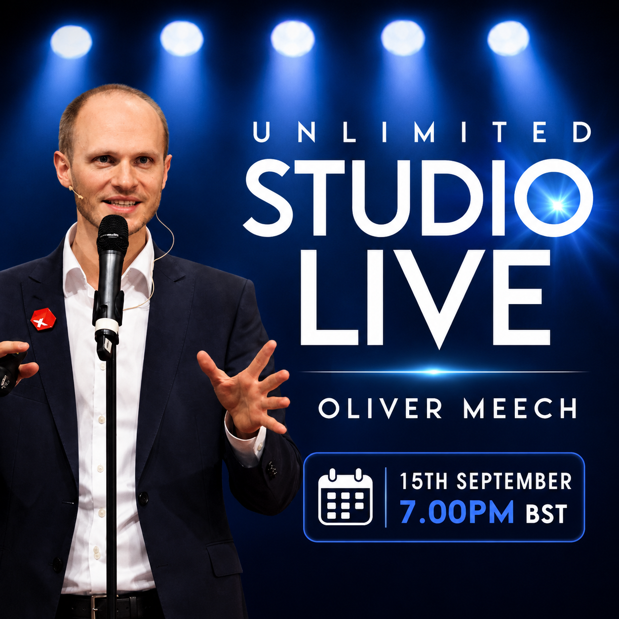 FREE to Unlimited Members Oliver Meech Online Lecture (15th Sept 7PM BST)