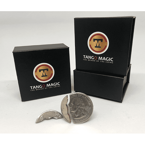 Bite Coin - (US Quarter - Traditional With Extra Piece)(D0047)by Tango - Trick