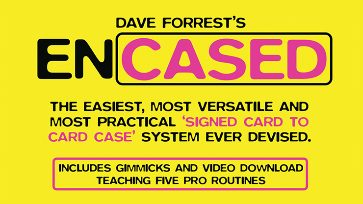 Encased Gimmick and Online Instructions by David Forrest Trick