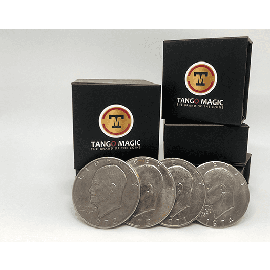 Four in One Eisenhower Dollar Set (D0146) by Tango - Trick