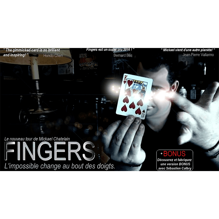 Fingers (Blue) by Mickael Chatelin - Trick
