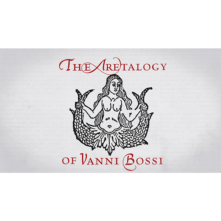 The Aretalogy of Vanni Bossi by Stephen Minch - Book