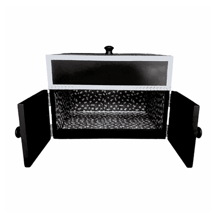 Drop Down Mirror Box (Small/Black) by Ickle Pickle - Trick