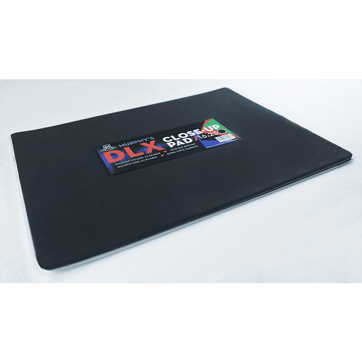Deluxe Close-Up Pad 16X23 (Black) by Murphy's Magic Supplies - Trick