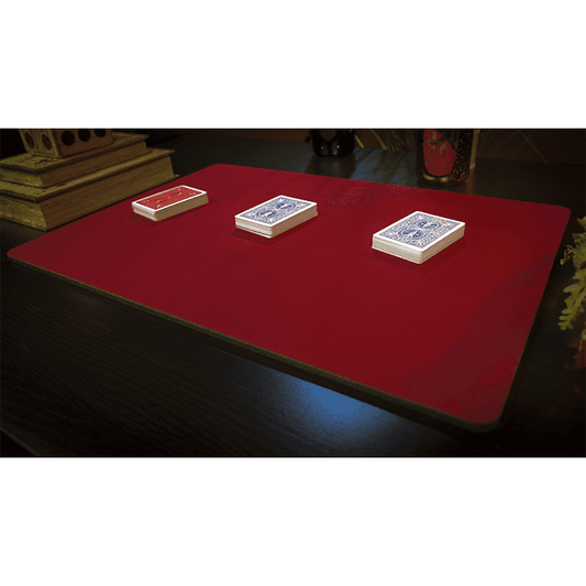 Deluxe Close-Up Pad 16X23 (Red) by Murphy's Magic Supplies - Trick