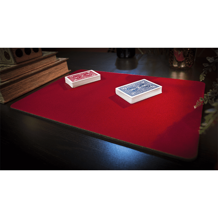Standard Close-Up Pad 11X16 (Red) by Murphy's Magic Supplies - Trick