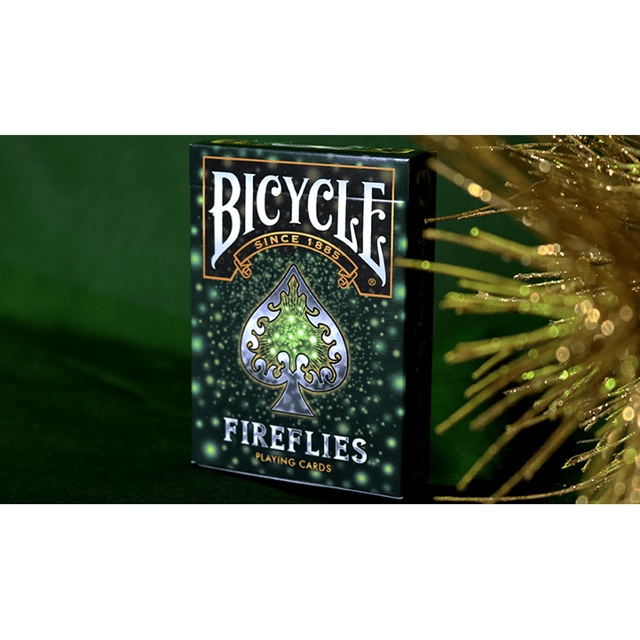 Bicycle fireflies playing discount cards