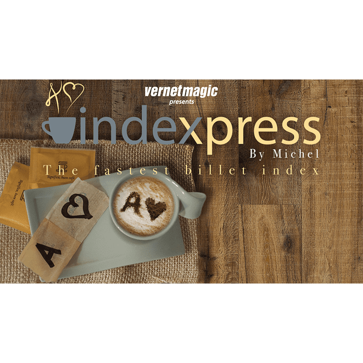Indexpress (Gimmick and Online Instructions) by Vernet Magic - Trick