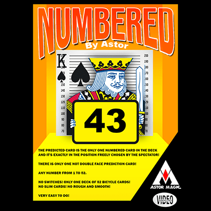 NUMBERED by Astor - Trick