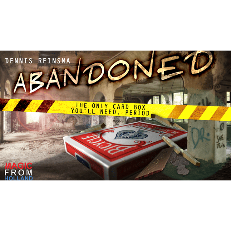 Abandoned RED (Gimmicks and Online Instructions) by Dennis Reinsma & Peter Eggink - Trick