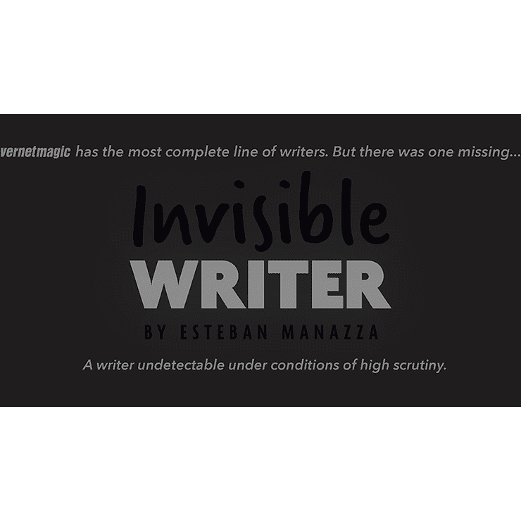 Invisible Writer (Grease Lead) by Vernet - Trick