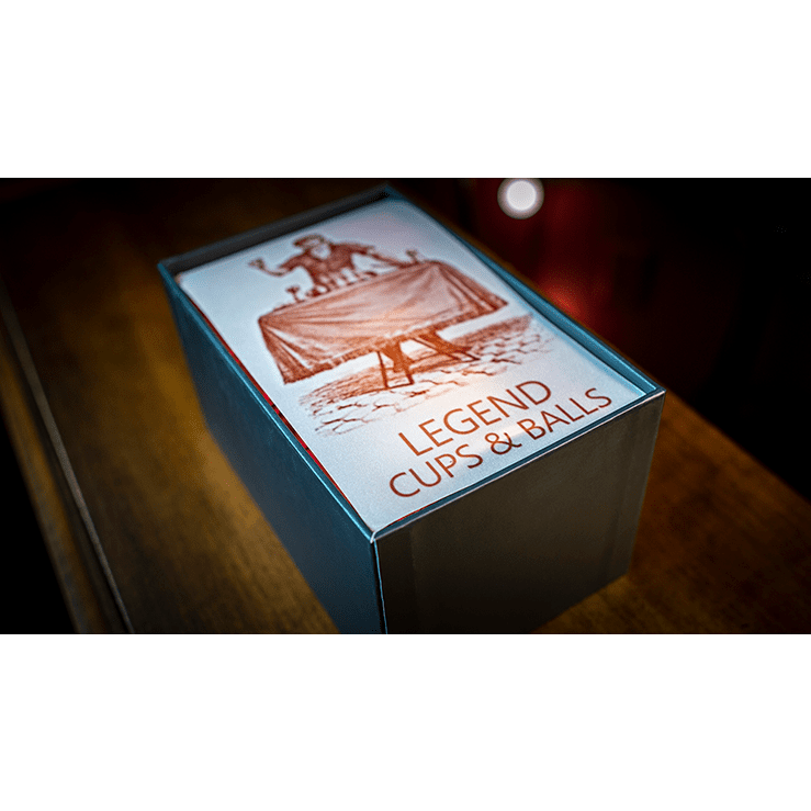 LEGEND Cups and Balls (Copper/Aged) by Murphy's Magic - Trick