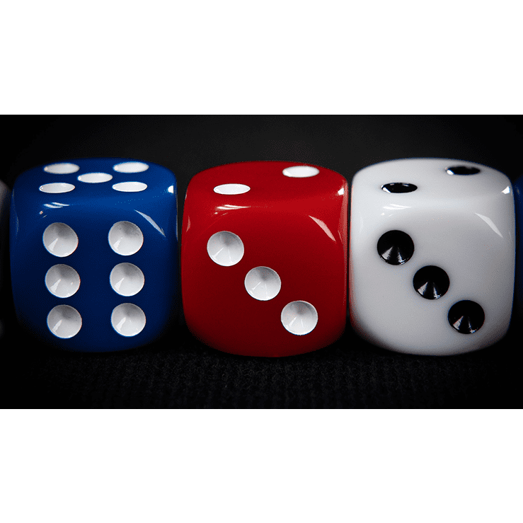 NON GIMMICKED DICE 6 PACK/MIXED by Tony Anverdi - Trick