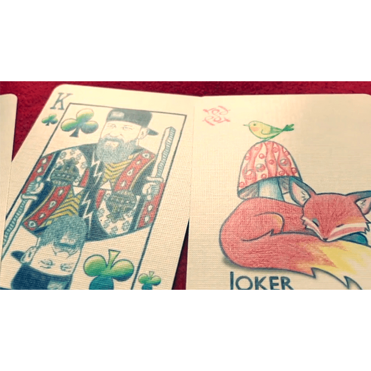 Red Fox Playing Cards