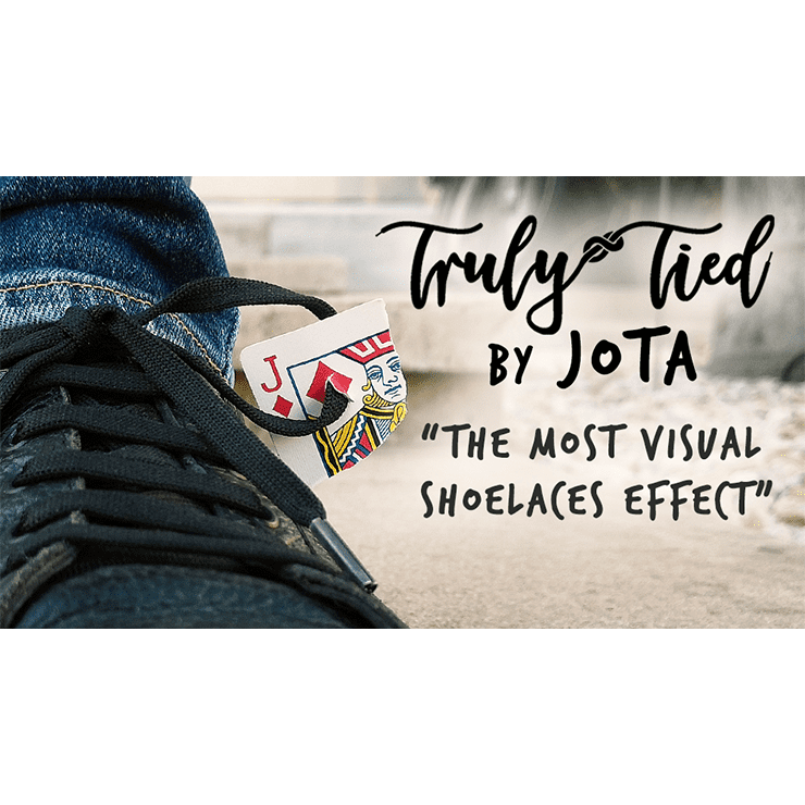 Truly Tied BLACK (Gimmick and Online Instructions) by JOTA - Trick