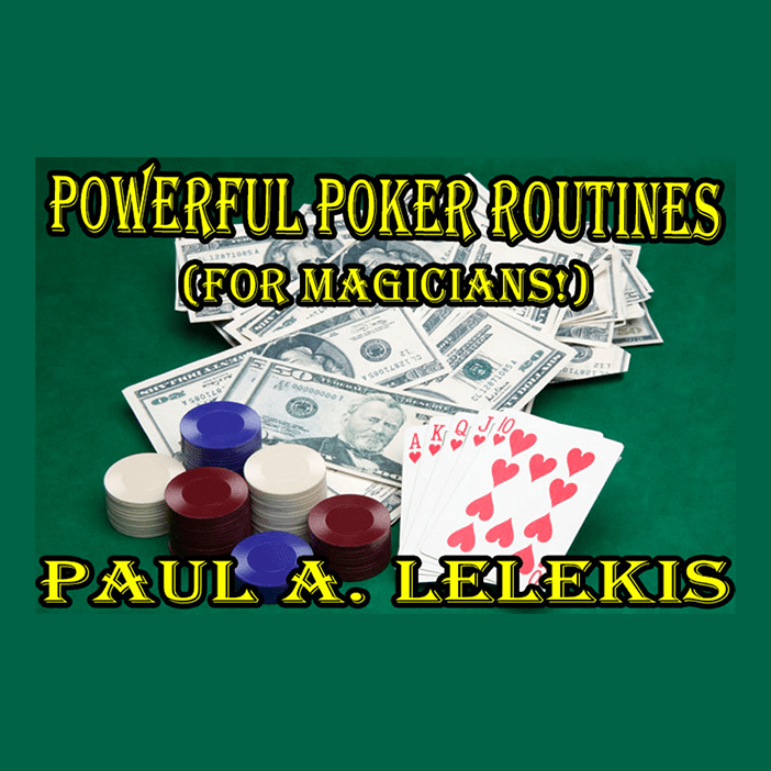 POWERFUL POKER ROUTINES by Paul A. Lelekis Mixed Media DOWNLOAD