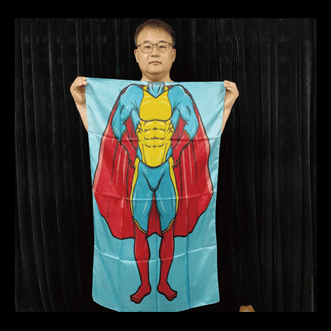 Character Silk (Super Boy) 35 X 43 by JL Magic - Trick