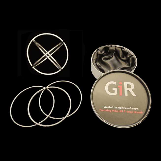 GIR Ring Set (Gimmick and Online Instructions) by Matthew Garrett - Trick