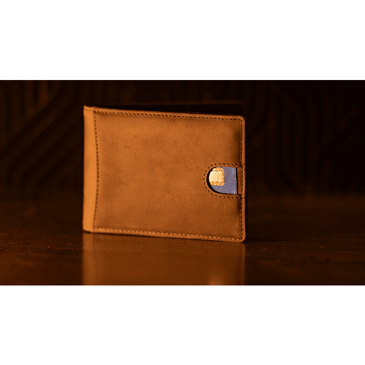 FPS Wallet Brown (Gimmicks and Online Instructions) by Magic Firm - Trick