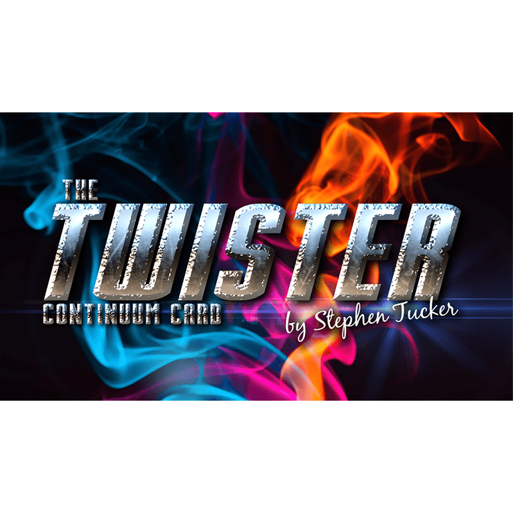 The Twister Continuum Card Blue (Gimmick and Online Instructions) by Stephen Tucker - Trick