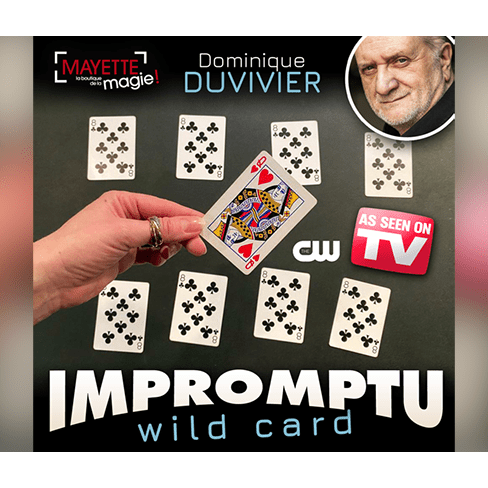 Impromptu Wild Card (Gimmicks and Online Instructions) by Dominique Duvivier - Trick