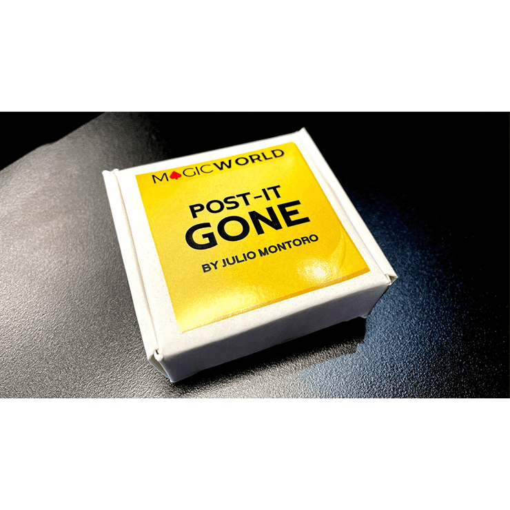 POST IT GONE (Gimmicks and Online Instructions) by Julio Montoro and MagicWorld - Trick