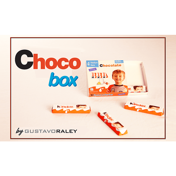 CHOCO BOX (Gimmicks and Online Instructions) by Gustavo Raley - Trick