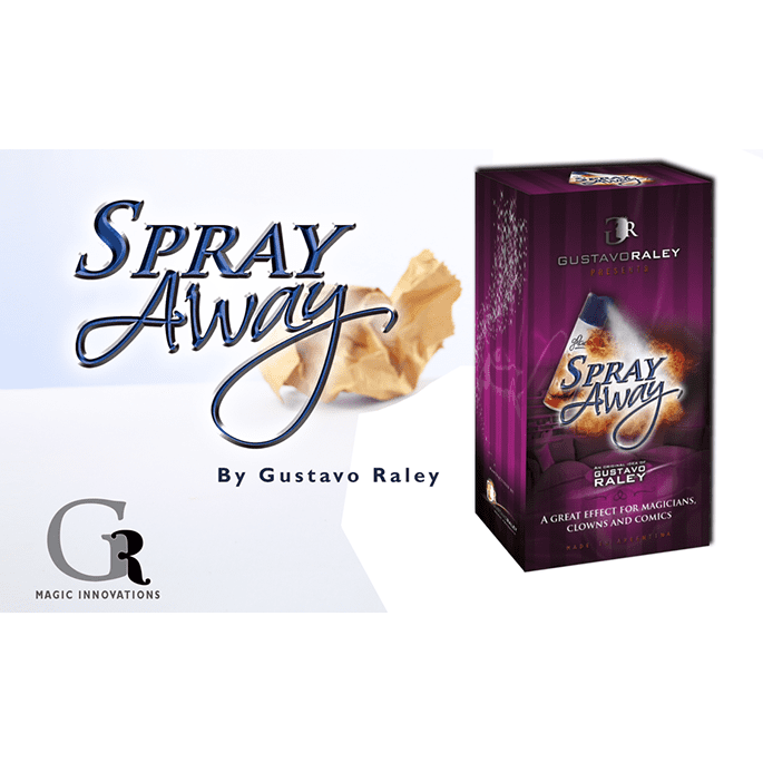 SPRAY AWAY (Gimmicks and Online Instructions) by Gustavo Raley - Trick