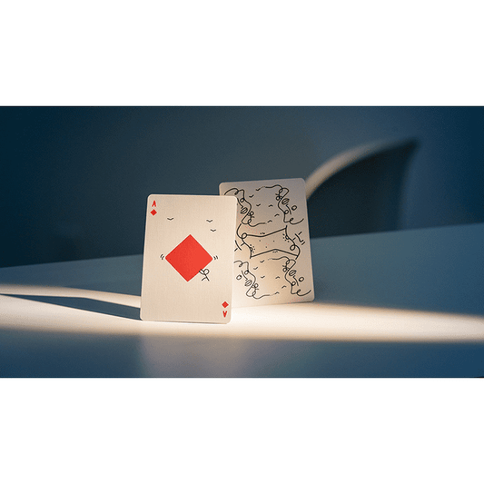 Shantell Martin (White) Playing Cards by theory11
