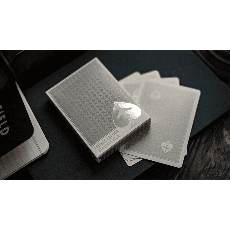 Lounge Edition in Jetway (Silver) by Jetsetter Playing Cards