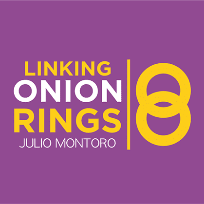 Linking Onion Rings (Gimmicks and Online Instructions) by Julio Montoro Productions - Trick