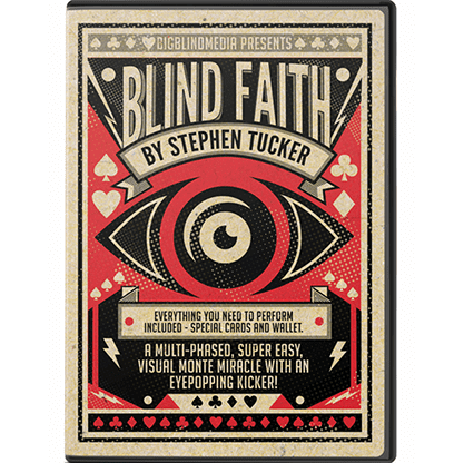 Bigblindmedia Presents Blind Faith (Gimmicks and Online Instructions) by Stephen Tucker - The Workers Monte - Trick