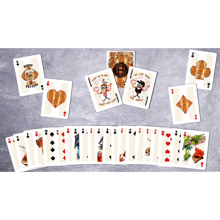 Toast'd Playing Cards by Howlin' Jack's