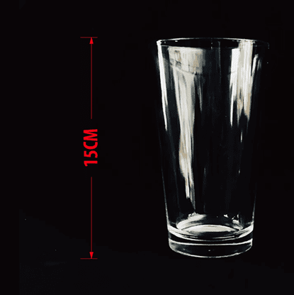 SELF EXPLODING DRINKING GLASS STD (15cm) by Wance - Trick