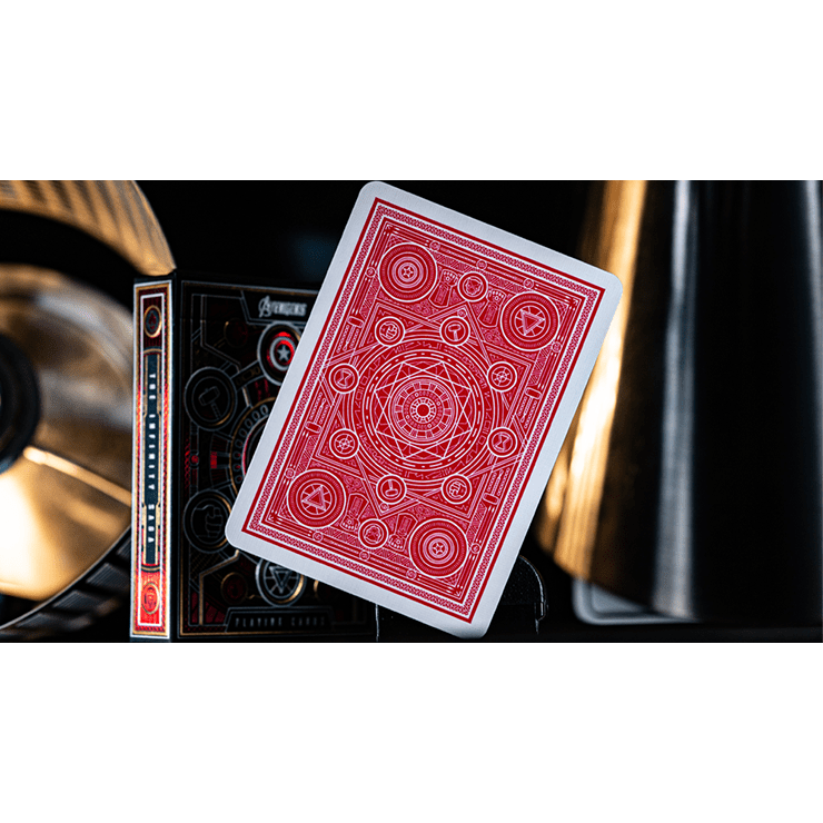 Avengers: Red Edition Playing Cards by theory11