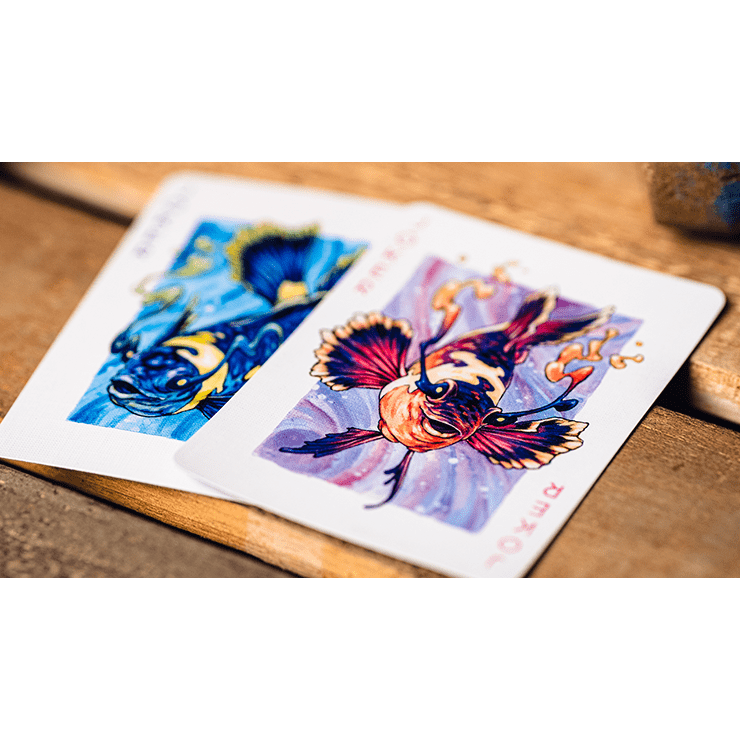 False Anchors V4 (Deep Sea) Playing Cards by Ryan Schlutz