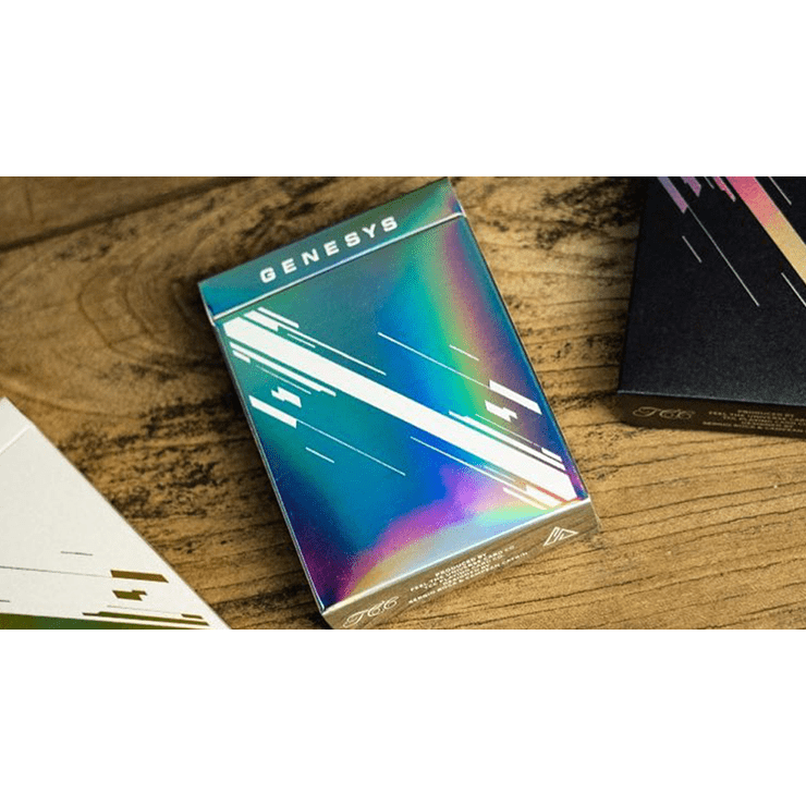 odyssey genesys holographic playing cards Odyssey Genesys (Holographic) Edition Playing Cards by Sergio Roca