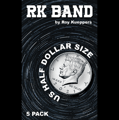 RK Bands Half Dollar Size For Flipper coins + Mirage Coin Set