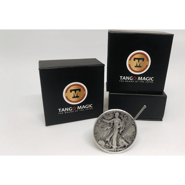 Replica Walking Liberty Magnetic Coin (Gimmicks and Online Instructions) by Tango - Trick