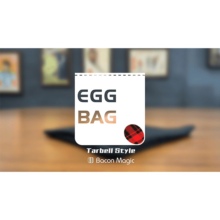 EGG BAG RED PLAID by Bacon Magic - Trick