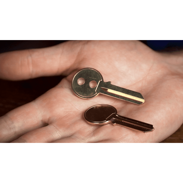 Keymaster Brass (Gimmicks and Online Instructions) by Craig Petty - Trick