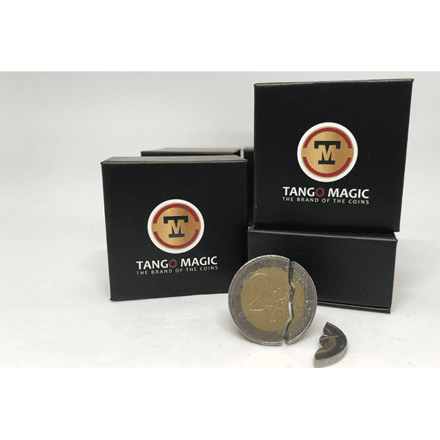 Bite Coin 2 Euros by Tango (E0044) - Trick