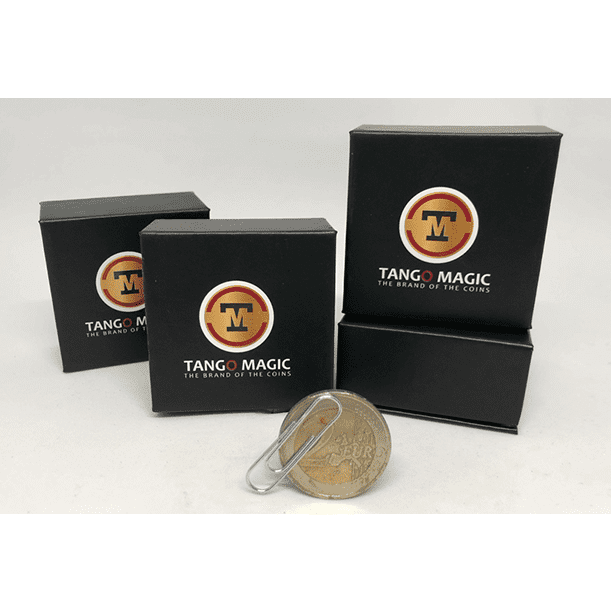 Magnetic Coin 2 Euros Strong Magnet by Tango (E0087) - Trick